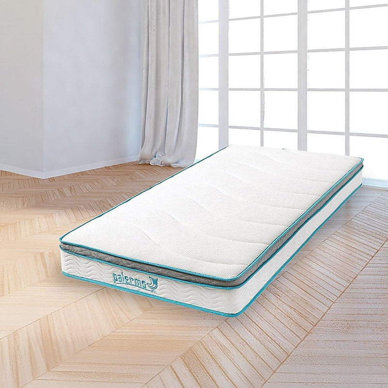 Palermo Single 20cm Memory Foam and Innerspring Hybrid Mattress Payday Deals