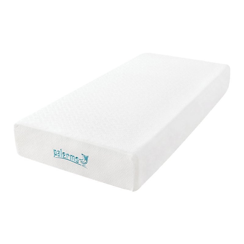 Palermo Single 25cm Gel Memory Foam Mattress - Dual-Layered - CertiPUR-US Certified Payday Deals