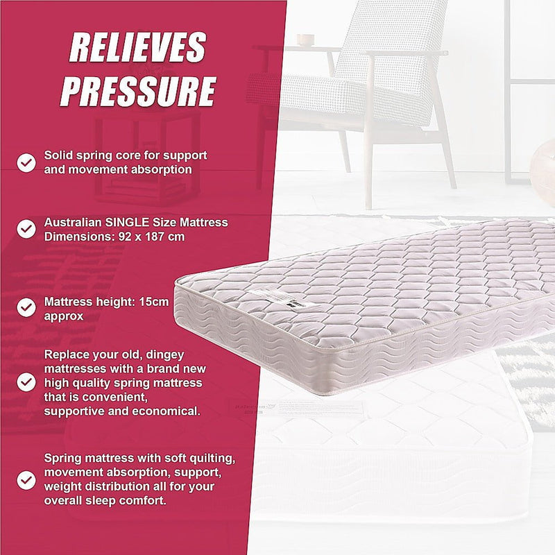 PALERMO Single Bed Mattress Payday Deals