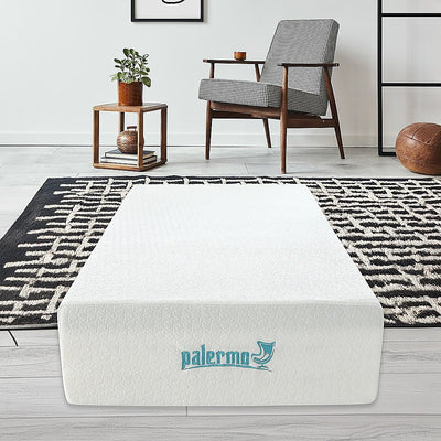 Palermo Single Mattress 30cm Memory Foam Green Tea Infused CertiPUR Approved Payday Deals