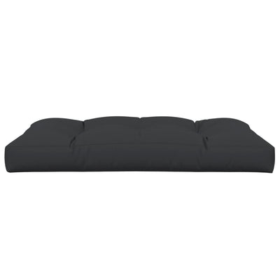 Pallet Cushion Black 120x80x12 cm Fabric Payday Deals