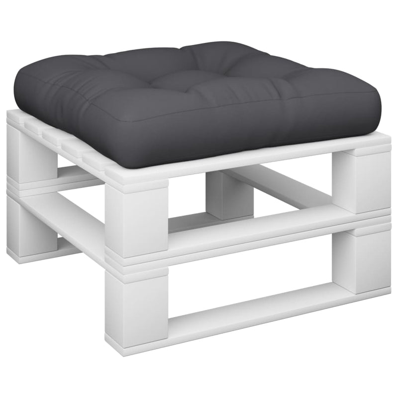 Pallet Cushion Black 50x50x12 cm Fabric Payday Deals