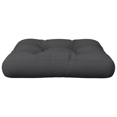 Pallet Cushion Black 60x60x12 cm Fabric Payday Deals
