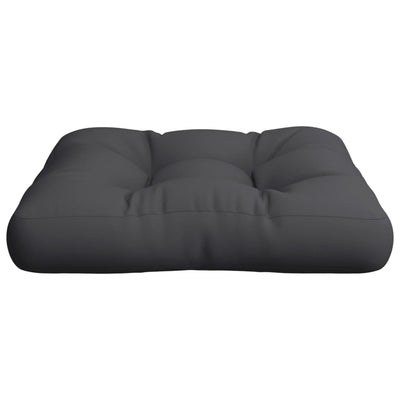 Pallet Cushion Black 60x60x12 cm Fabric Payday Deals