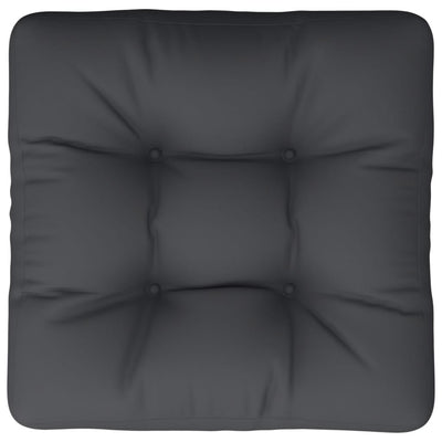 Pallet Cushion Black 60x60x12 cm Fabric Payday Deals
