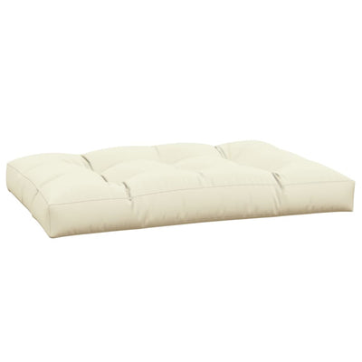 Pallet Cushion Cream 120x80x12 cm Fabric Payday Deals