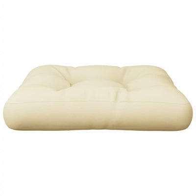 Pallet Cushion Cream 50x50x12 cm Fabric Payday Deals