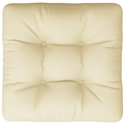 Pallet Cushion Cream 50x50x12 cm Fabric Payday Deals
