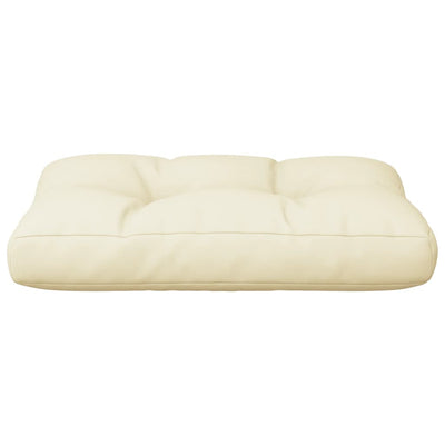 Pallet Cushion Cream 60x40x12 cm Fabric Payday Deals