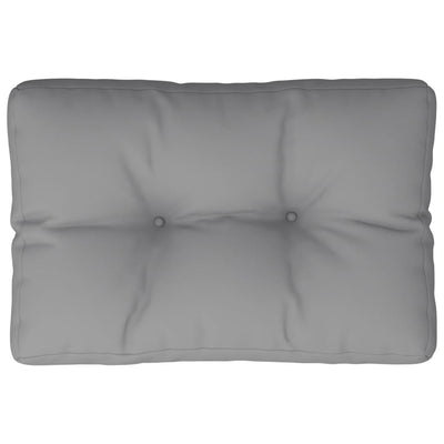 Pallet Cushion Grey 50x40x12 cm Fabric Payday Deals