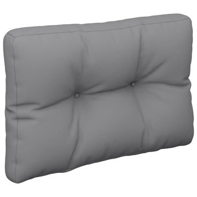 Pallet Cushion Grey 50x40x12 cm Fabric Payday Deals