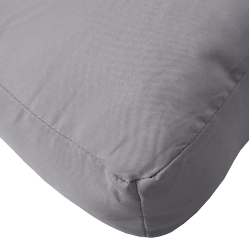 Pallet Cushion Grey 60x40x12 cm Fabric Payday Deals