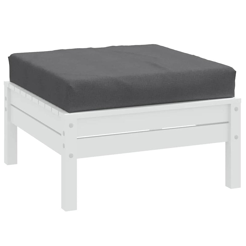 Pallet Cushion Melange Anthracite 60x60x10 cm Fabric Payday Deals