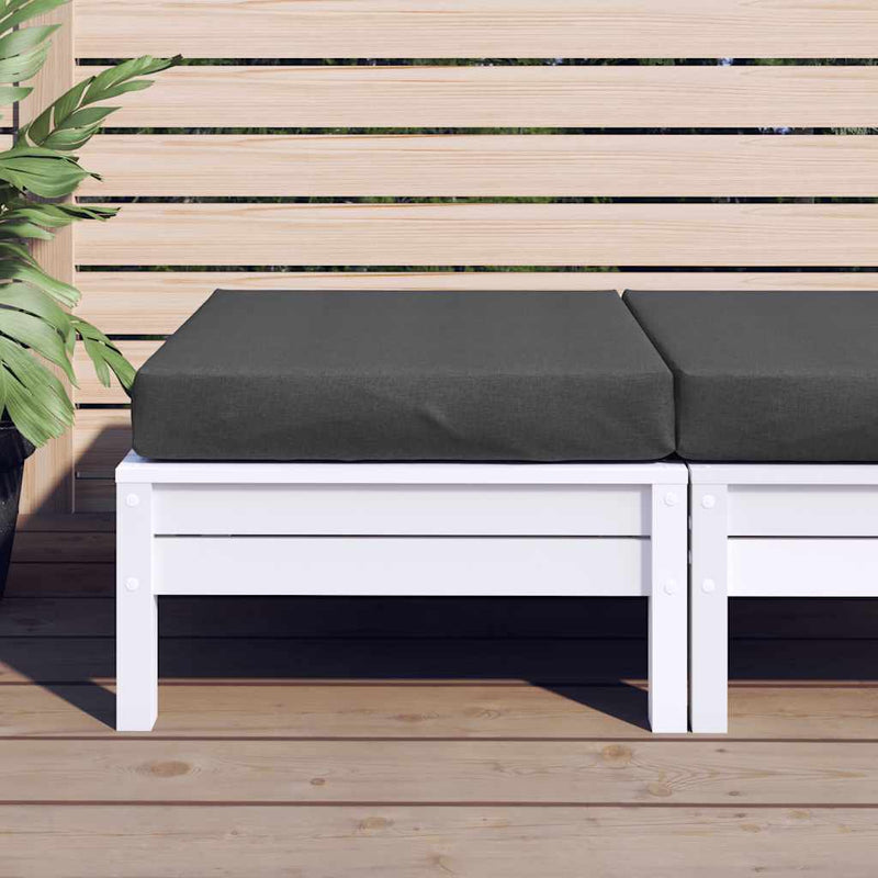 Pallet Cushion Melange Anthracite 60x60x10 cm Fabric Payday Deals