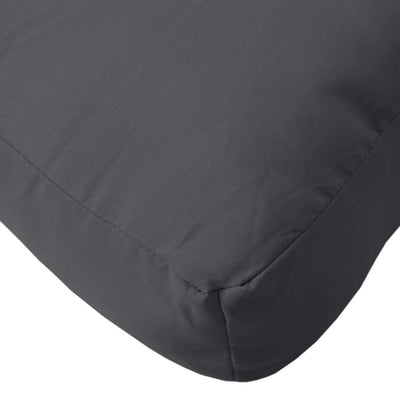 Pallet Cushion Melange Anthracite 60x60x10 cm Fabric Payday Deals