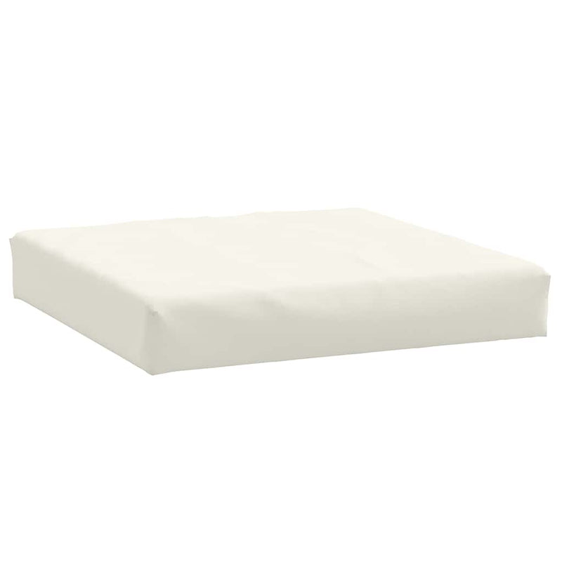 Pallet Cushion Melange Cream 60x60x10 cm Fabric Payday Deals