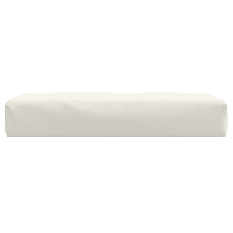 Pallet Cushion Melange Cream 60x60x10 cm Fabric Payday Deals