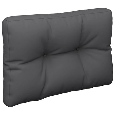 Pallet Cushions 2 pcs Anthracite Fabric Payday Deals
