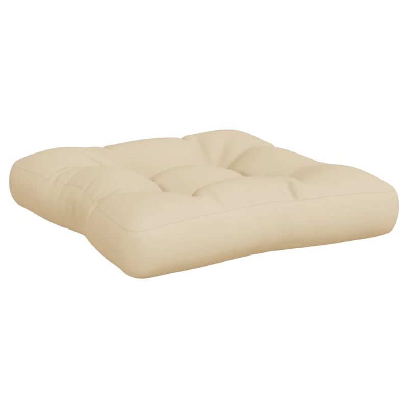 Pallet Cushions 2 pcs Beige Fabric Payday Deals