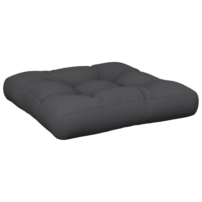 Pallet Cushions 2 pcs Black Fabric Payday Deals