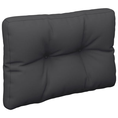 Pallet Cushions 2 pcs Black Fabric Payday Deals