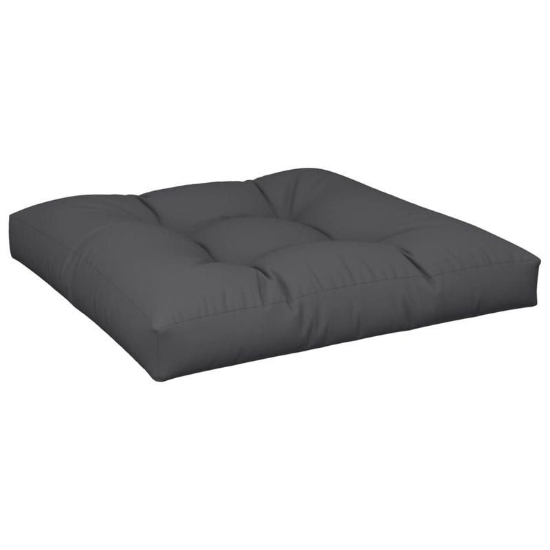 Pallet Cushions 2 pcs Black Fabric Payday Deals