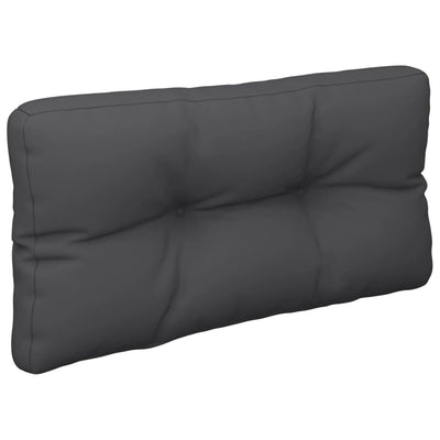 Pallet Cushions 2 pcs Black Fabric Payday Deals