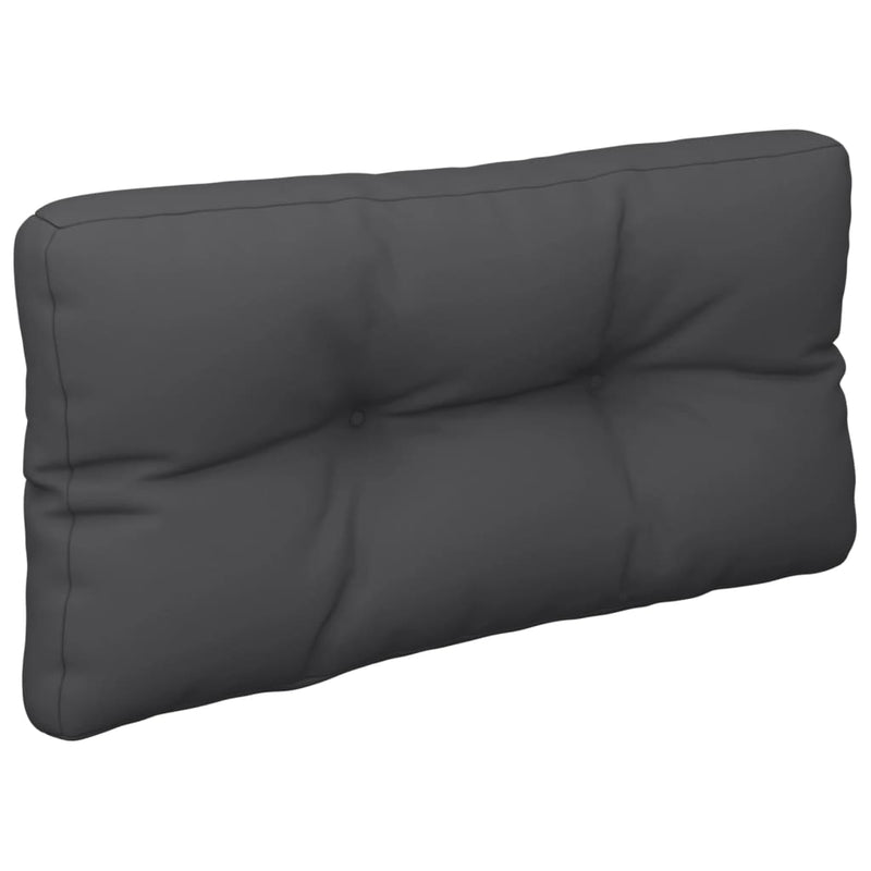 Pallet Cushions 2 pcs Black Fabric Payday Deals