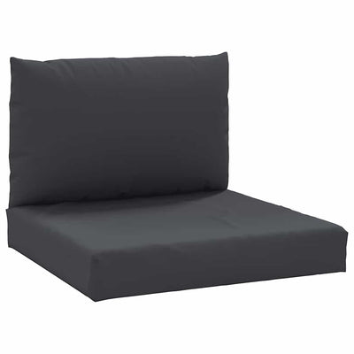 Pallet Cushions 2 pcs Black Oxford Fabric Payday Deals