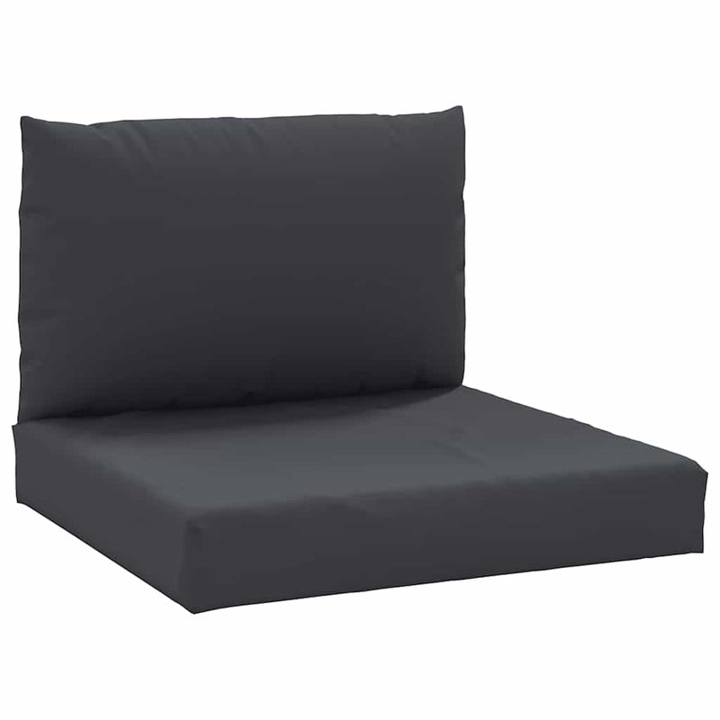 Pallet Cushions 2 pcs Black Oxford Fabric Payday Deals
