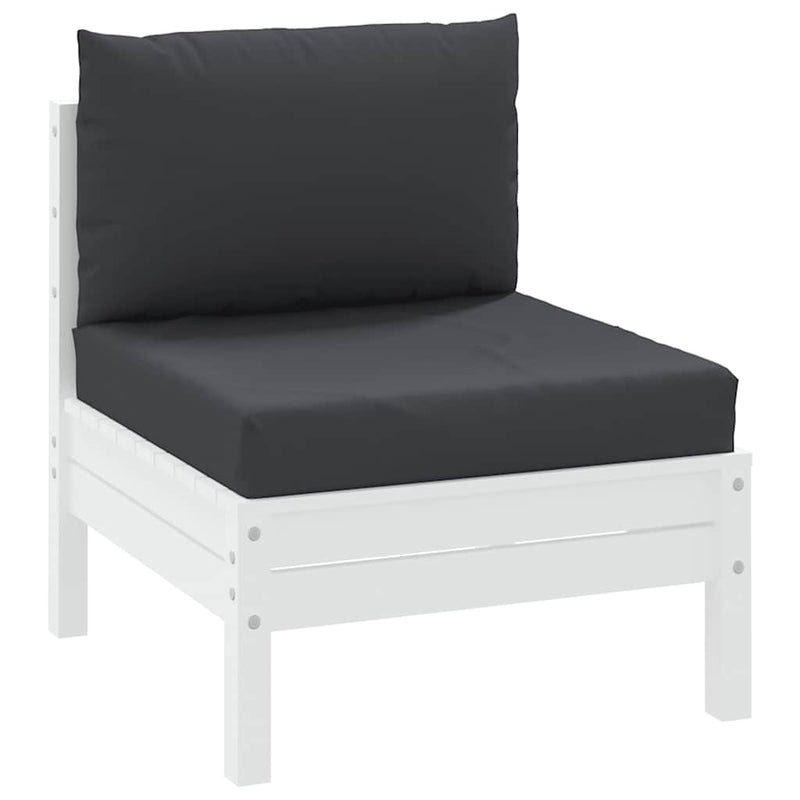 Pallet Cushions 2 pcs Black Oxford Fabric Payday Deals