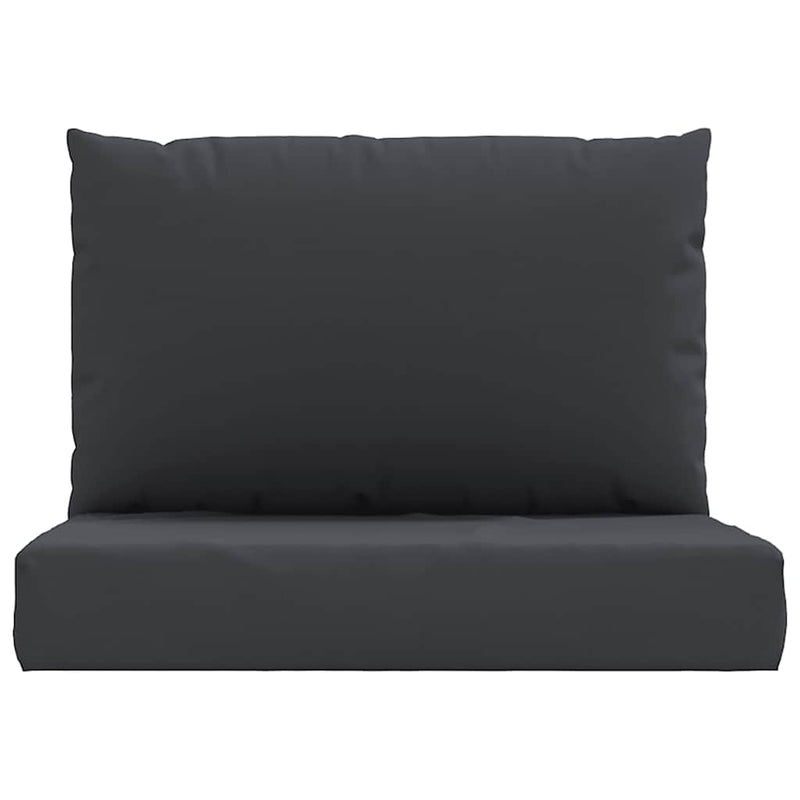 Pallet Cushions 2 pcs Black Oxford Fabric Payday Deals