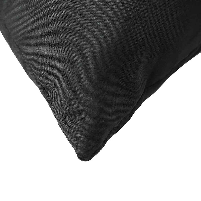 Pallet Cushions 2 pcs Black Oxford Fabric Payday Deals