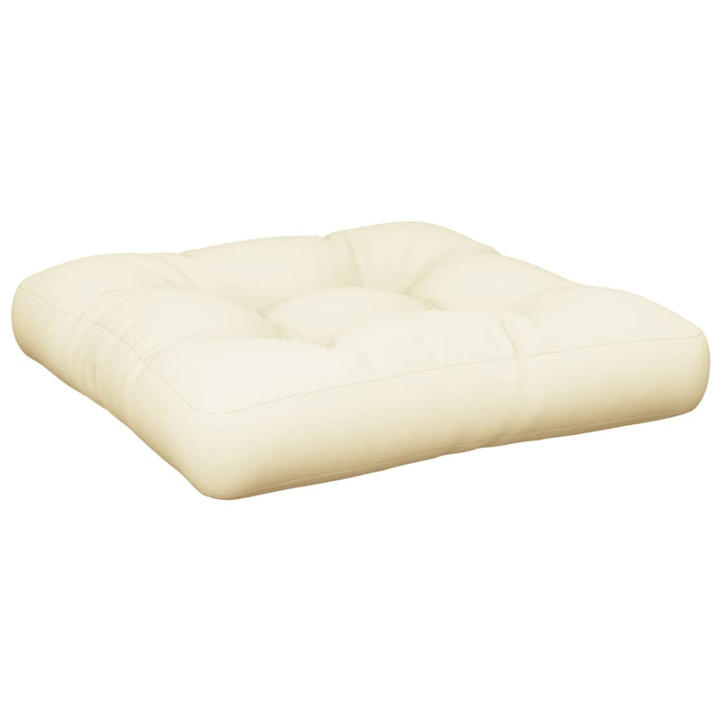 Pallet Cushions 2 pcs Cream Fabric Payday Deals