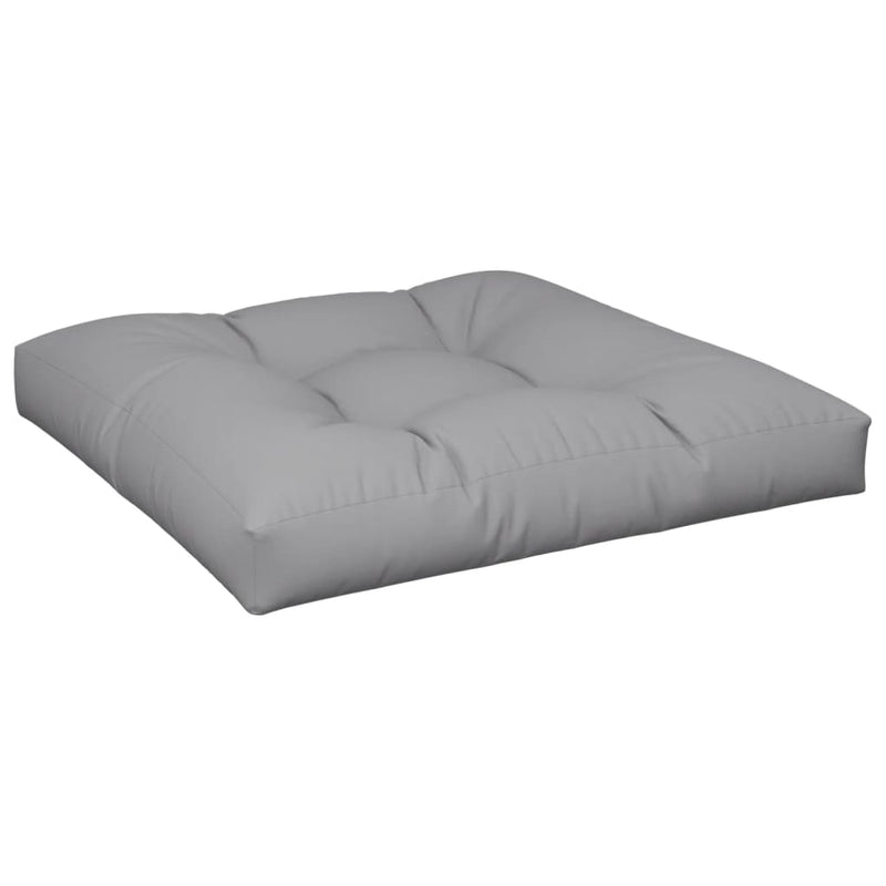 Pallet Cushions 2 pcs Grey Fabric Payday Deals