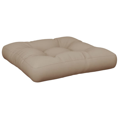 Pallet Cushions 2 pcs Taupe Fabric Payday Deals