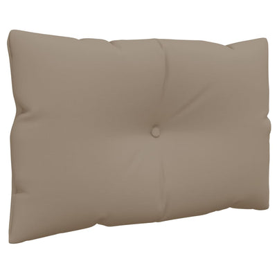 Pallet Cushions 2 pcs Taupe Fabric Payday Deals