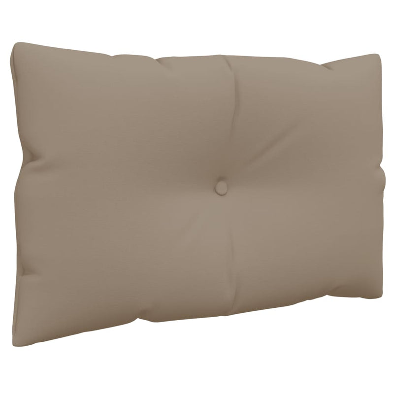 Pallet Cushions 2 pcs Taupe Fabric Payday Deals