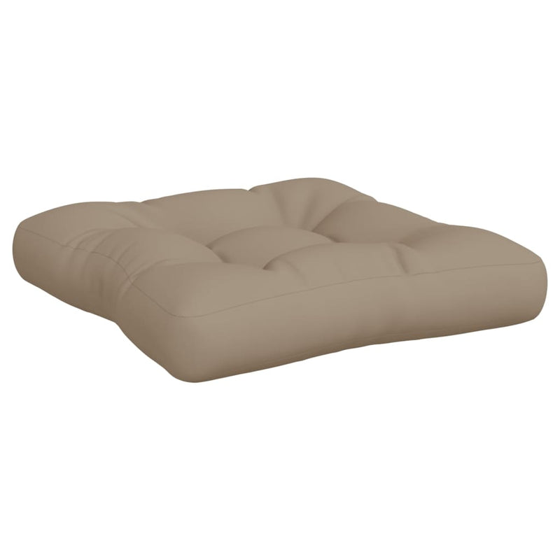 Pallet Cushions 2 pcs Taupe Fabric Payday Deals