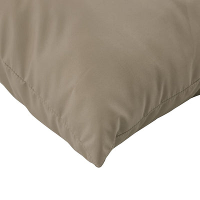 Pallet Cushions 2 pcs Taupe Fabric Payday Deals
