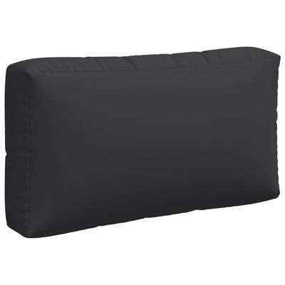 Pallet Cushions 3 pcs Black Fabric Payday Deals