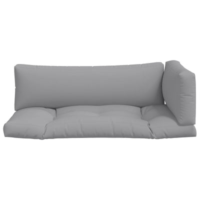 Pallet Cushions 3 pcs Grey Fabric Payday Deals