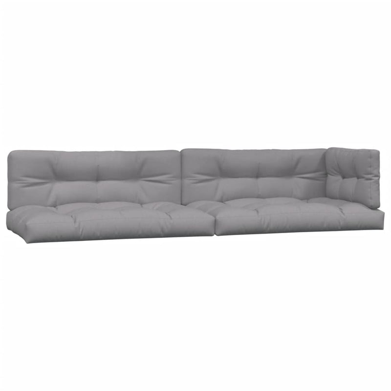 Pallet Cushions 5 pcs Grey Fabric Payday Deals