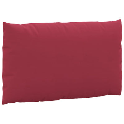 Pallet Sofa Cushions 2 pcs Wine Red Fabric Payday Deals