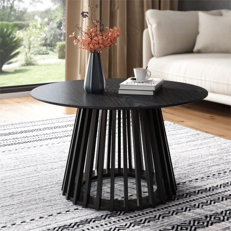 Palmer Slatted Sphere Coffee Table Payday Deals