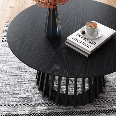 Palmer Slatted Sphere Coffee Table Payday Deals