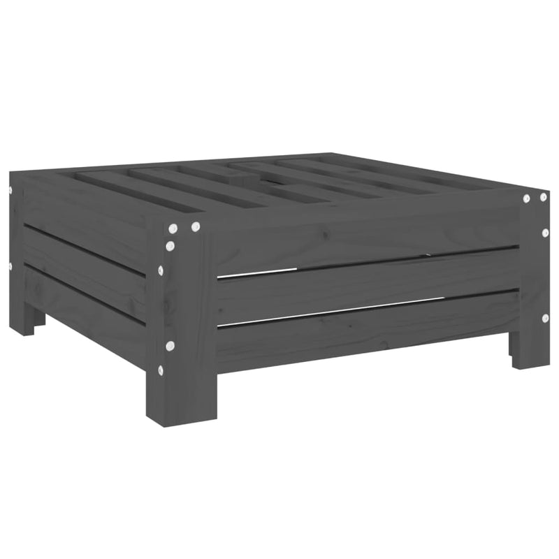 Parasol Base Cover Grey Solid Wood Pine Payday Deals