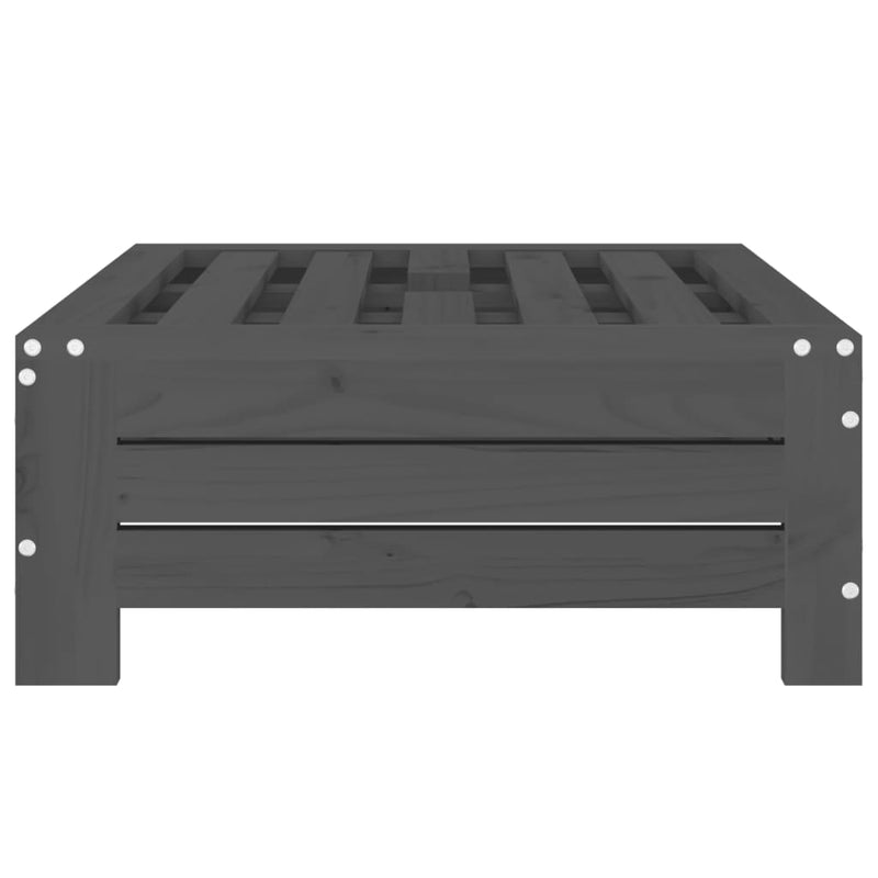 Parasol Base Cover Grey Solid Wood Pine Payday Deals