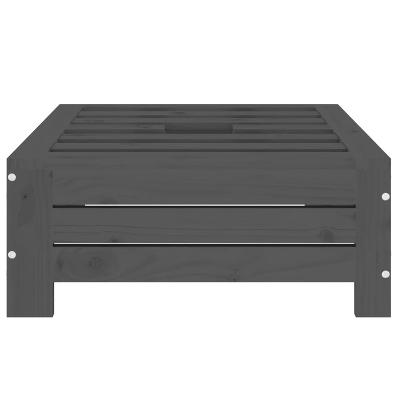 Parasol Base Cover Grey Solid Wood Pine Payday Deals