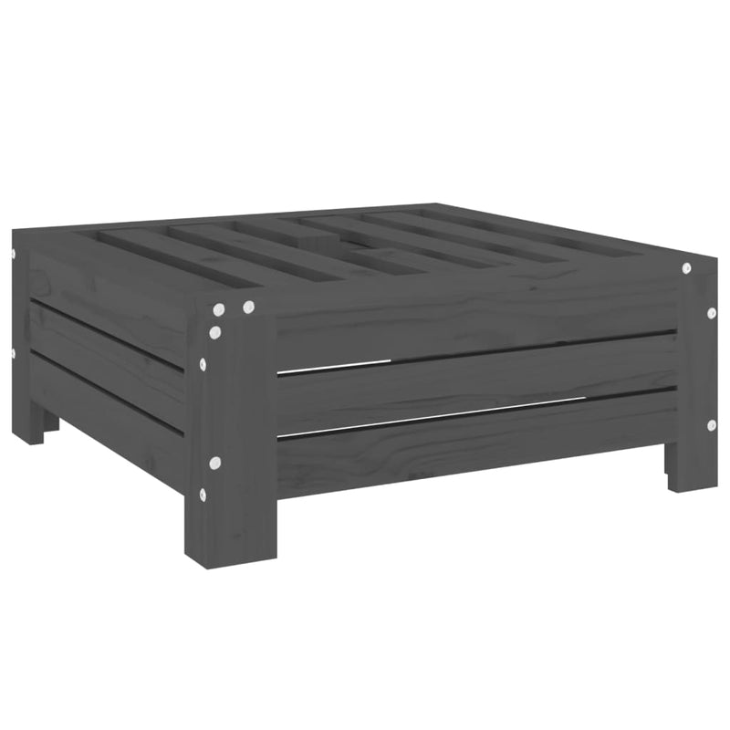 Parasol Base Cover Grey Solid Wood Pine Payday Deals